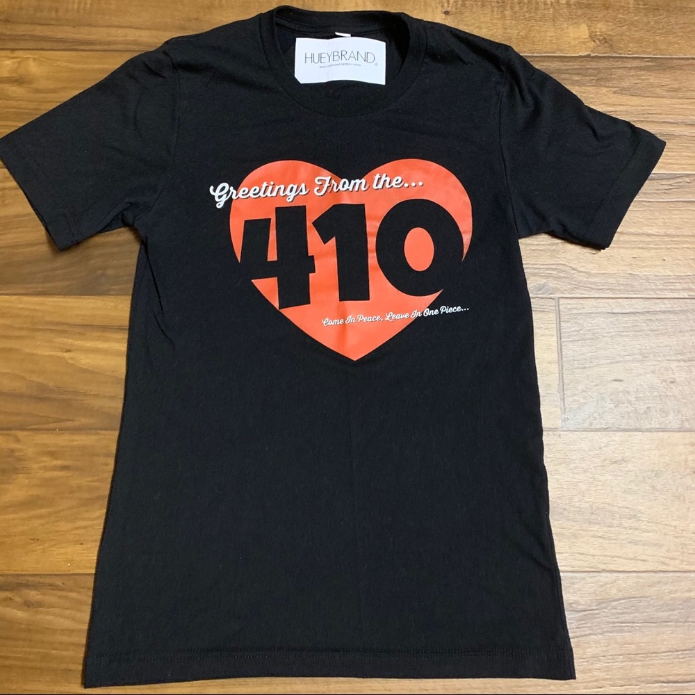 Black Huey Brand 410 Tee